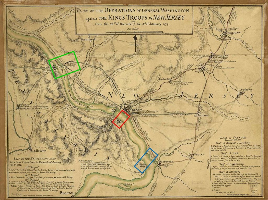 Home washington crossing map